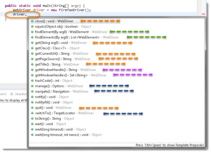 What Are All Selenium Webdriver Browser Commands In Java 3567